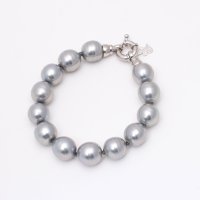 AGATHA PARIS/アガタ パリ AGATHA PARIS サイユブレスレット、マジョルカパール12mm、グレー/508054943