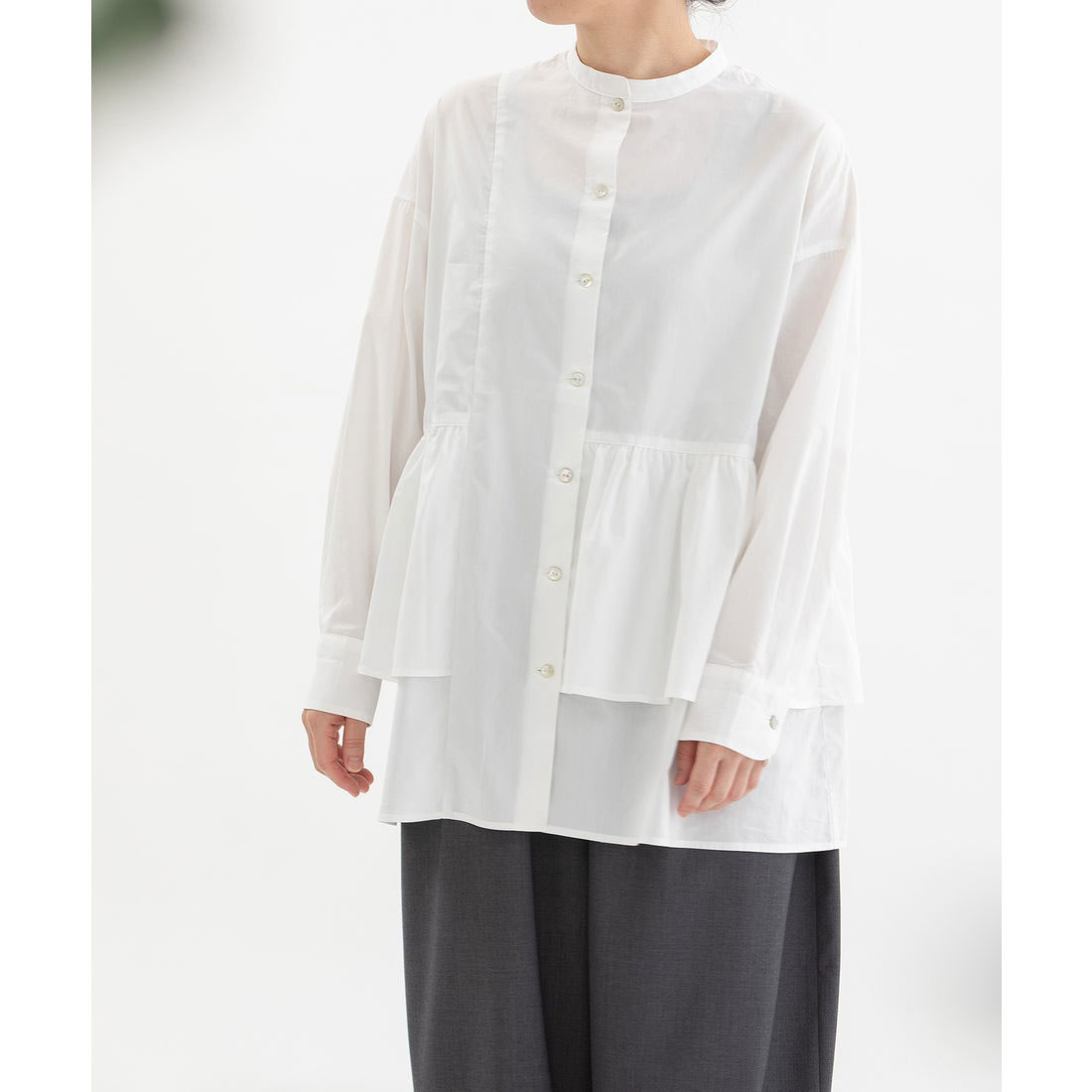 今話題のアイテムを ノップドゥノッド(nop de fashion d - ホワイト・白色の通販 | nod) トップス