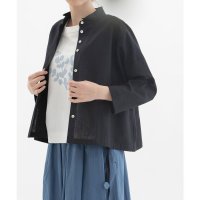 nop de nod/ノップドゥノッド nop de nod リネンコットンダッチカラージャケットシャツ/508055556
