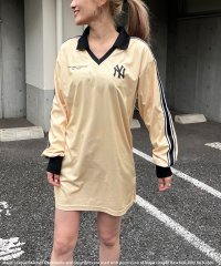 BACK TO THE FIELD (BTTF)/バック トゥー ザ フィールド （ビーティーティーエフ） BACK TO THE FIELD (BTTF) 【MLB】サイドラインジャージワンピース/508055587