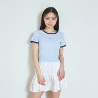 Lovetoxic/ラブトキシック Lovetoxic テレコ半袖Tシャツ/508055872