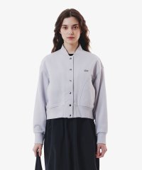 LACOSTESPORTS LADYS/ラコステ LACOSTE 裏パイルスウェットMA－1ブルゾン/508056681