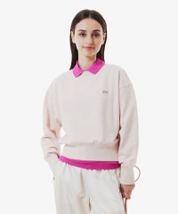 LACOSTESPORTS LADYS/ラコステ LACOSTE クロップドクルーネックスウェット/508056682