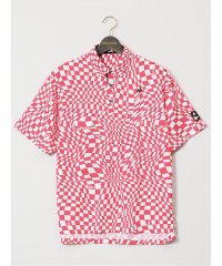 GRAND-BACK/グランバック GRAND－BACK 【大きいサイズ】ルコックスポルティフ ゴルフ/le coq sportif GOLF VICHY柄 半袖ポロシャツ/508057232