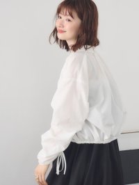 RETRO GIRL/レトロガール RETRO GIRL 裾タックシャーリングSH/508057242
