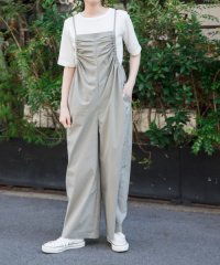 URBAN RESEARCH DOORS/FORK&SPOON　サイドギャザーサロペット/508057501