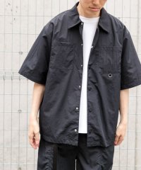ITEMS URBAN RESEARCH/『撥水/イージーケア/接触冷感/UVカット』タスランナイロンスナップボタン半袖シャツ/508057572