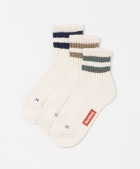 ITEMS URBAN RESEARCH/Healthknit　シンカー2Lineミドルソックス3P/508057577