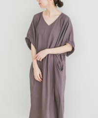 ITEMS URBAN RESEARCH/リネンレーヨンドルマンワンピース/508057599