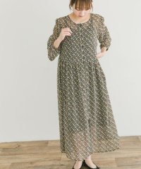 ITEMS URBAN RESEARCH/フラワープリントシフォンワンピース/508057600