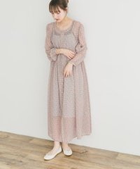ITEMS URBAN RESEARCH/フラワープリントシフォンワンピース/508057600