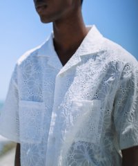 URBAN RESEARCH Sonny Label/レース刺繍ショートスリーブシャツ/508057647