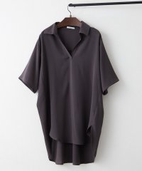 NICE CLAUP/OLIVE des OLIVE OUTLET/【NAO】スキッパーシャツ/508057845
