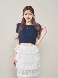 Darich/ダーリッチ Darich ラインパイルニットトップス/508057896