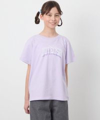 a.v.v(KID'S)/【接触冷感/ジメジメ対策/毛玉になりにくい/安心の綿100％】[140－150]アソートロゴＴシャツ/507790929
