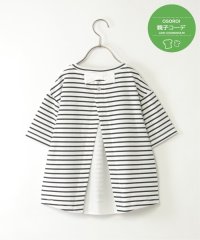ikka kids/【親子おそろい】冷感バックシャンボーダープルオーバー（120〜160cm） /507835082
