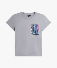 agnes b. FEMME/オーガニックコットン フォトプリント 半袖 Tシャツ/508006527