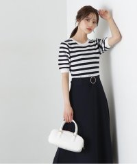 PROPORTION BODY DRESSING/ボーダー編みニットワンピース/508049348