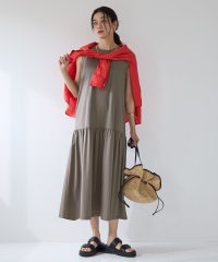 green label relaxing/【結論シリーズ】シンプルリフトワンピース －UVカット・抗菌－［size SHORT/TALLあり］/508058641