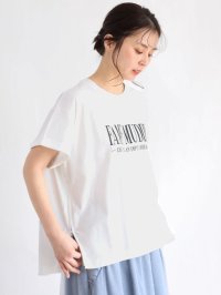 CLOVE/クローブ CLOVE サイドジップオーバーシルエットTシャツ/508058741