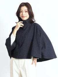 FENNEL/フェンネル FENNEL スタンドカラーケープコート/508058747