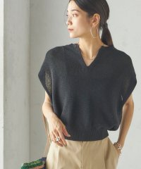 SHIPS WOMEN/〈手洗い可能〉ポリエステル 麻 スキッパー プルオーバー/508058814