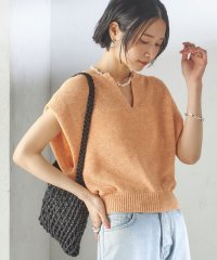 SHIPS WOMEN/〈手洗い可能〉ポリエステル 麻 スキッパー プルオーバー/508058814