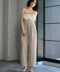 GIRL/ガール GIRL フリルドッキングオールインワンパンツドレス 結婚式 パーティードレス オケージョンドレス お呼ばれ 二次会 成人式 同窓会/508059042