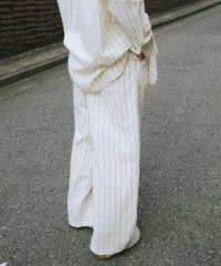URBAN RESEARCH/new basic　インドコットンサッカーストライプパンツ/508059622