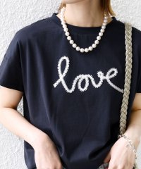 SHIPS WOMEN/【WEB限定】ファンシー コード 刺繍 ロゴ TEE/508059633