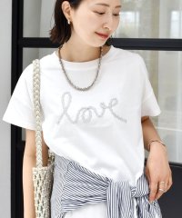 SHIPS WOMEN/【WEB限定】ファンシー コード 刺繍 ロゴ TEE/508059633