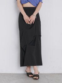 kivi/キヴィ kivi tuck drape skirt/508059716