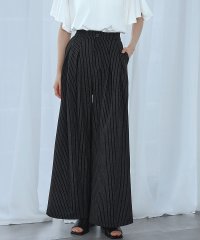 Ampirula/アンピルーラ Ampirula ツータックピンストライプワイドフレアパンツ/508061768