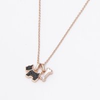 AGATHA PARIS/アガタ パリ AGATHA PARIS 19AW、プティドゥ、パヴェスコッティ＆ボーンネックレス、CZ、MOP/508061860