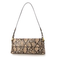 SINBONO/シンボノ SINBONO Amelia Shoulder Bag － Natural Snake Embossed/508062141