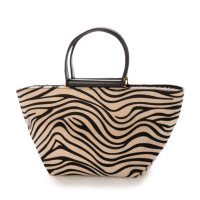 SINBONO/シンボノ SINBONO Hand bag － Beige Zebra Pattern/508062148