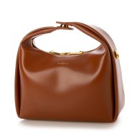 SINBONO/シンボノ SINBONO Medium Vienna Top Handle Crossbody Bag － Brown/508062150
