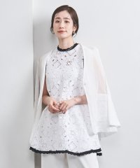 UNITED ARROWS/クロッシー エンブロイダリー ノースリーブニット/508063351