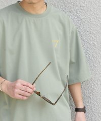 SHIPS any MEN/SHIPS any:〈撥水加工〉Teflon EcoElite(TM) 刺繍 バックプリント ロゴ Tシャツ◇/508065382