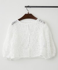 NICE CLAUP/OLIVE des OLIVE OUTLET/【春夏マスト】コード刺繍レースカーデ/508065632