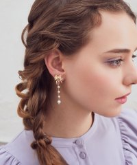 Maison de FLEUR/メゾン ド フルール Maison de FLEUR カーリーリボンイヤリング/508065666