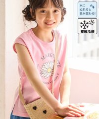ROPE' PICNIC　KIDS/【KIDS/キッズ】【接触冷感】水で色が変わるマーガレットプリントトップス/508065788