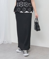 NICE CLAUP/OLIVE des OLIVE OUTLET/スッキリ見え、リブナロースカート/508065813