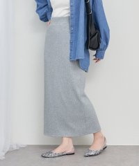 NICE CLAUP/OLIVE des OLIVE OUTLET/スッキリ見え、リブナロースカート/508065813