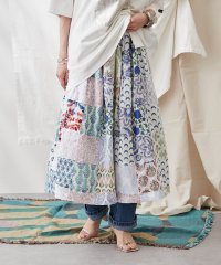 NICE CLAUP/OLIVE des OLIVE OUTLET/【India series】パッチワークスカート/508065821