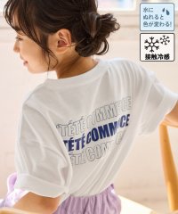 ROPE' PICNIC　KIDS/【KIDS/キッズ】【接触冷感】水で色が変わるバックロゴプリントトップス/508065834