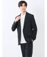 TAKA-Q/タカキュー TAKA－Q 軽量メッシュ スリムフィット 2ボタンジャケット 紺(セットアップ可能)/508066099