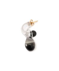 TOMORROWLAND GOODS/ LEVENS JEWELS MINI GLASS HOOP ピアス/508066111