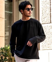 CavariA/キャバリア CavariA CavariA クルーネック フェイクレイヤードロンTEE 長袖Tシャツ/508066652