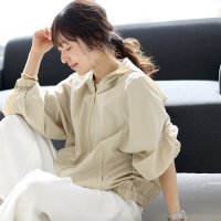 Aletta vita/アレッタ ヴィータ Aletta vita 【撥水・UV加工】ギャザーデザインパーカー/508066671